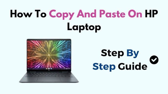 how to copy and paste on hp laptop​ in 2025